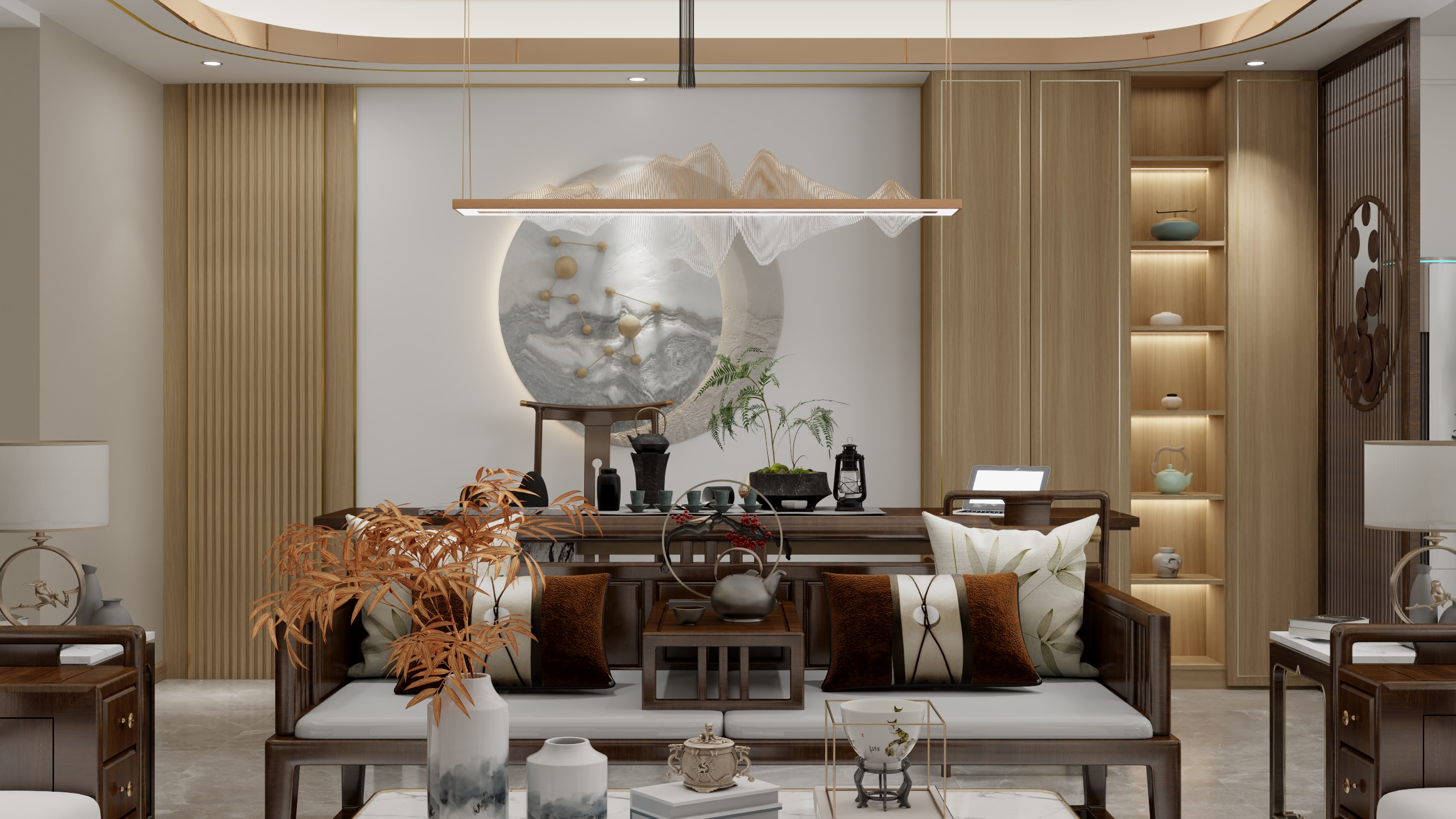 冬月DESIGN-潍坊—秋月园装修效果图