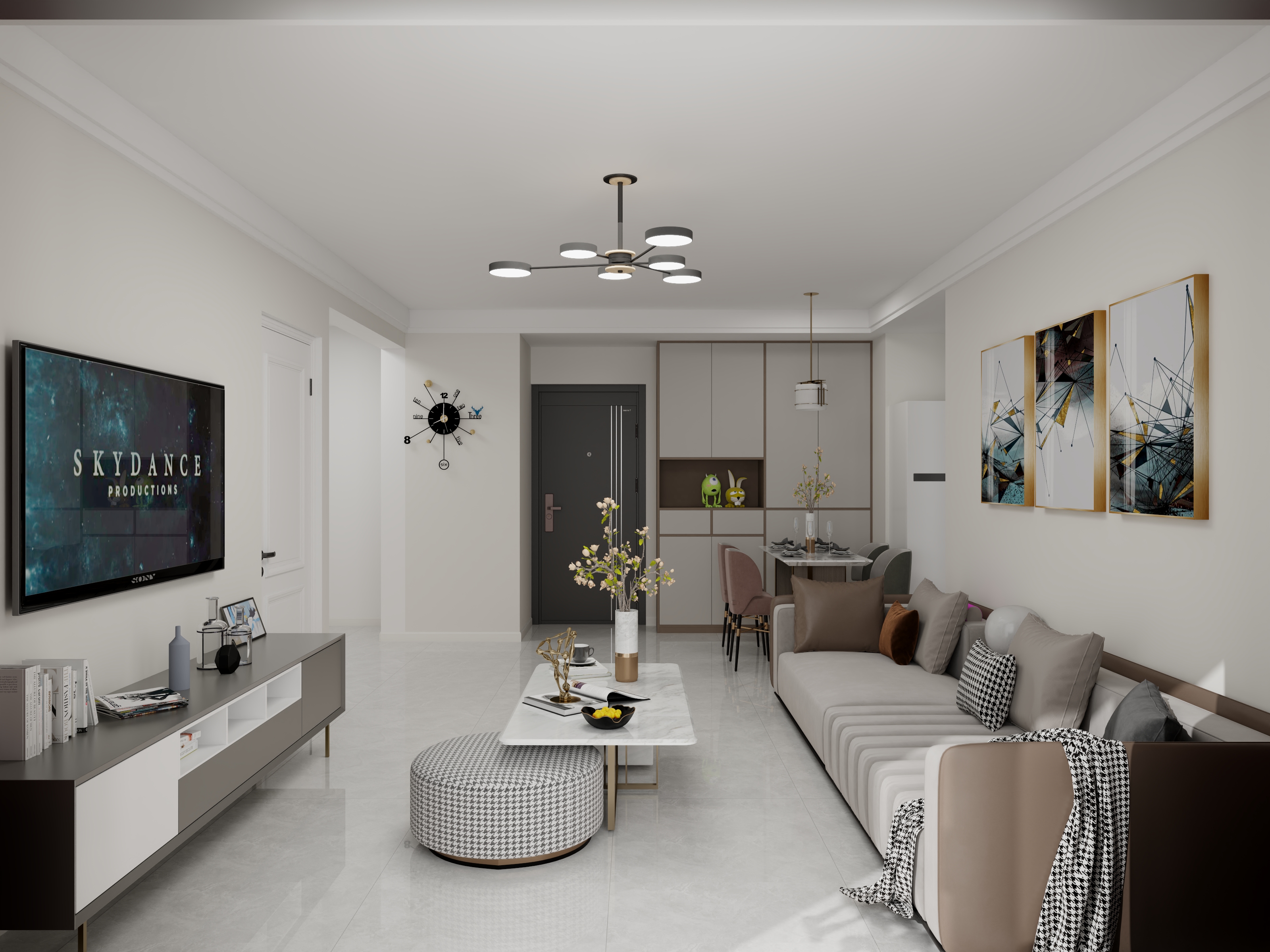 海之峰装饰设计-郁花园三里-装修设计方案