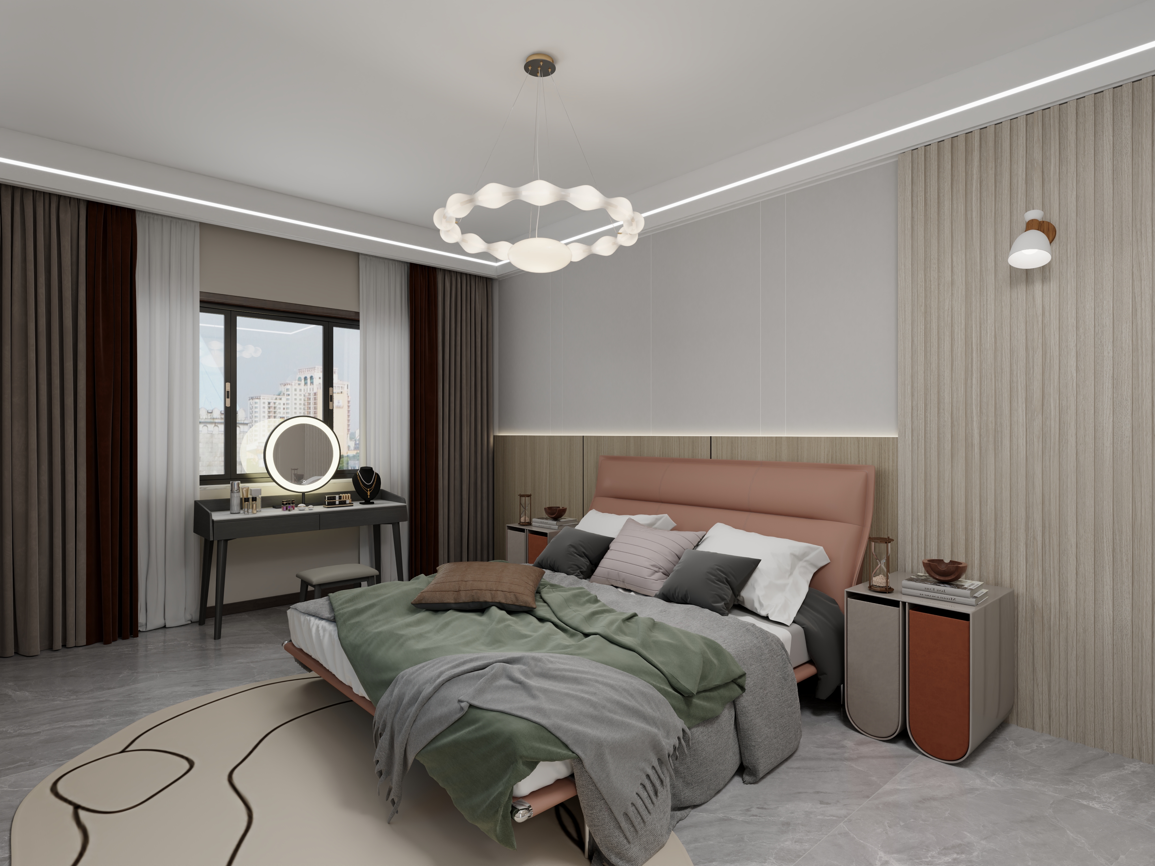 河南派装装饰材料有限公司-大周黄庄二层-装修设计方案