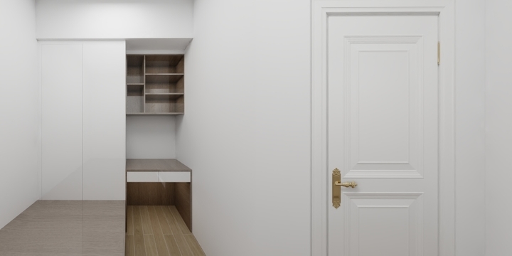 全屋定制超市福州福清-三省国际23#806二楼-装修设计方案