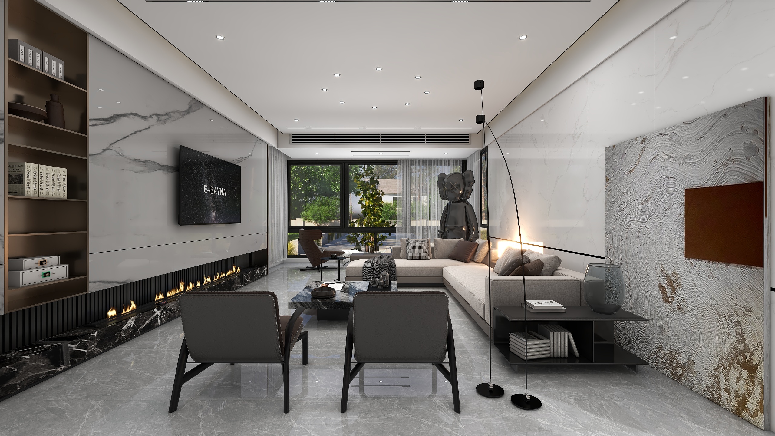 远近设计-【铜锣湾-现代风】装修效果图