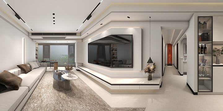 设计师老蔡-圣名国际3期丽-第四版-装修设计方案