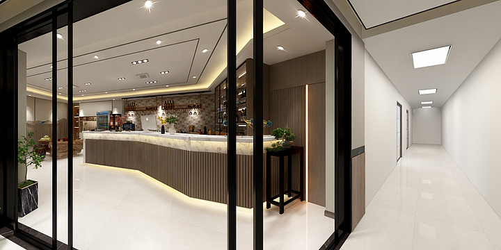 陶然-三缺一茶楼-装修设计方案