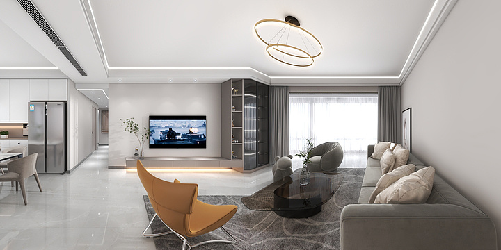 设计师阳仔-碧桂园天悦25-1-1801郑哥雅居-装修设计方案