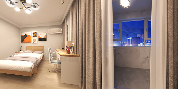 吴强-学区房-装修设计方案