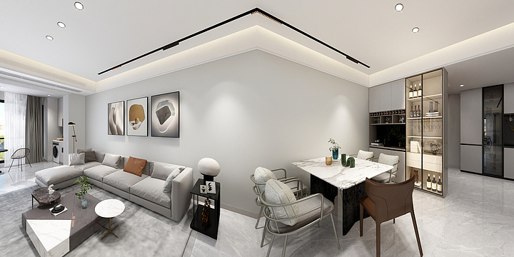 陈伟-剑桥郡现代轻奢-装修设计方案