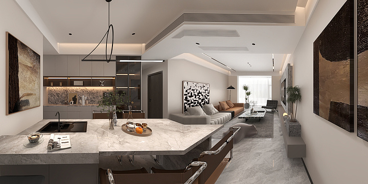 懿一创意设计-江岸臻园5-装修设计方案