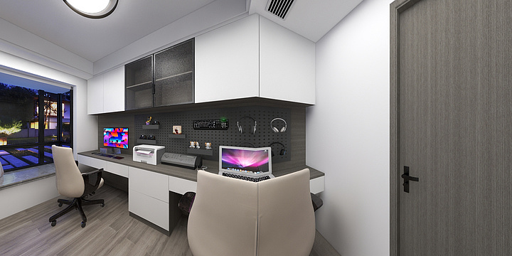 tony峰-春申万科假日风景林府现代方案（新改）-装修设计方案