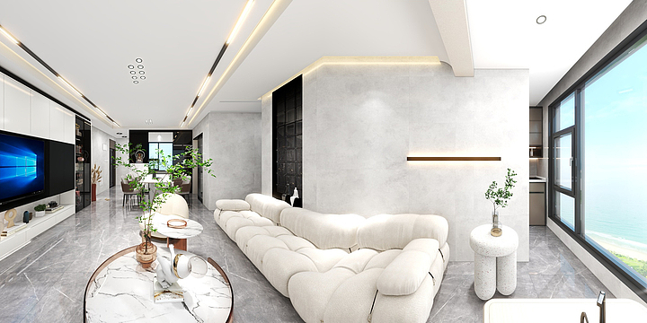 都盛岩板设计-奥园1栋1801-修改4-装修设计方案