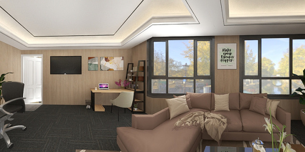 Dhimas pratama的装修设计方案Small Home Office