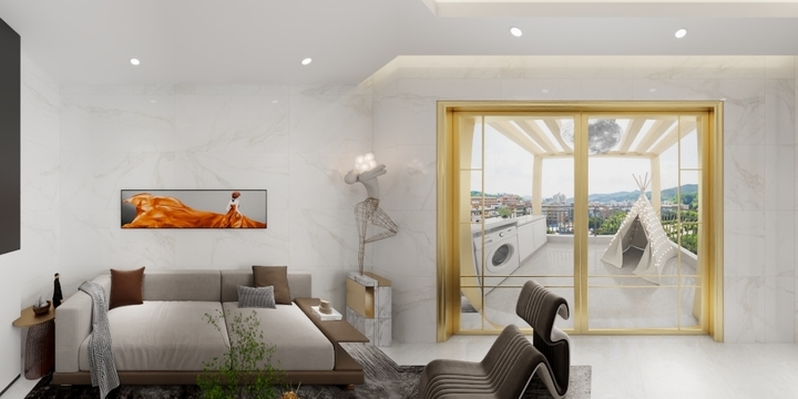 MGML董帅-常平套房-走边天花灯带版-装修设计方案