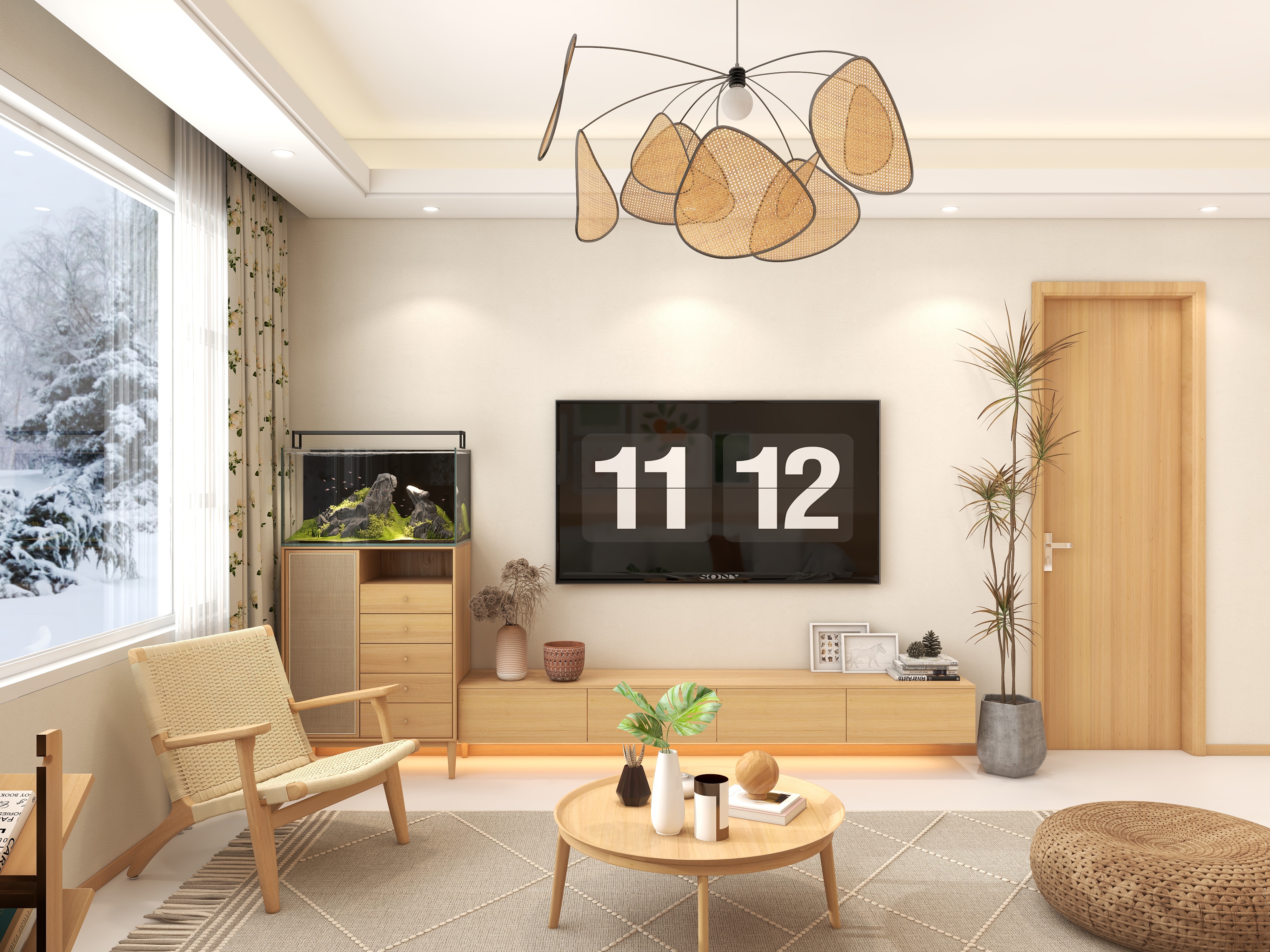 黎焱-A-太原学府上院原木田园雅居-装修设计方案