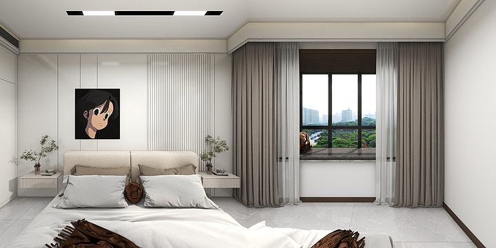 phRC1-左邻右舍100㎡2室-装修设计方案