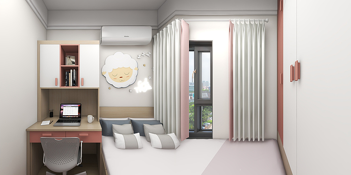 甄熙粱-刘先生   岭南悦府90户型（自住）-装修设计方案