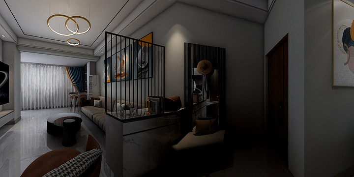 总监设计师徐慧-清甜巷-无主灯设计-装修设计方案