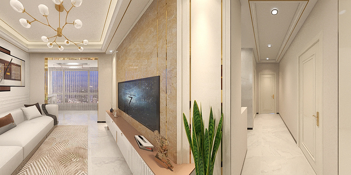 华盛居装饰.北斗-悦峰华府1栋2803徐总雅居-装修设计方案