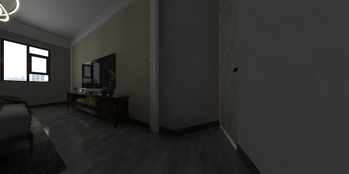 仙王安澜-012原始户型图-装修设计方案