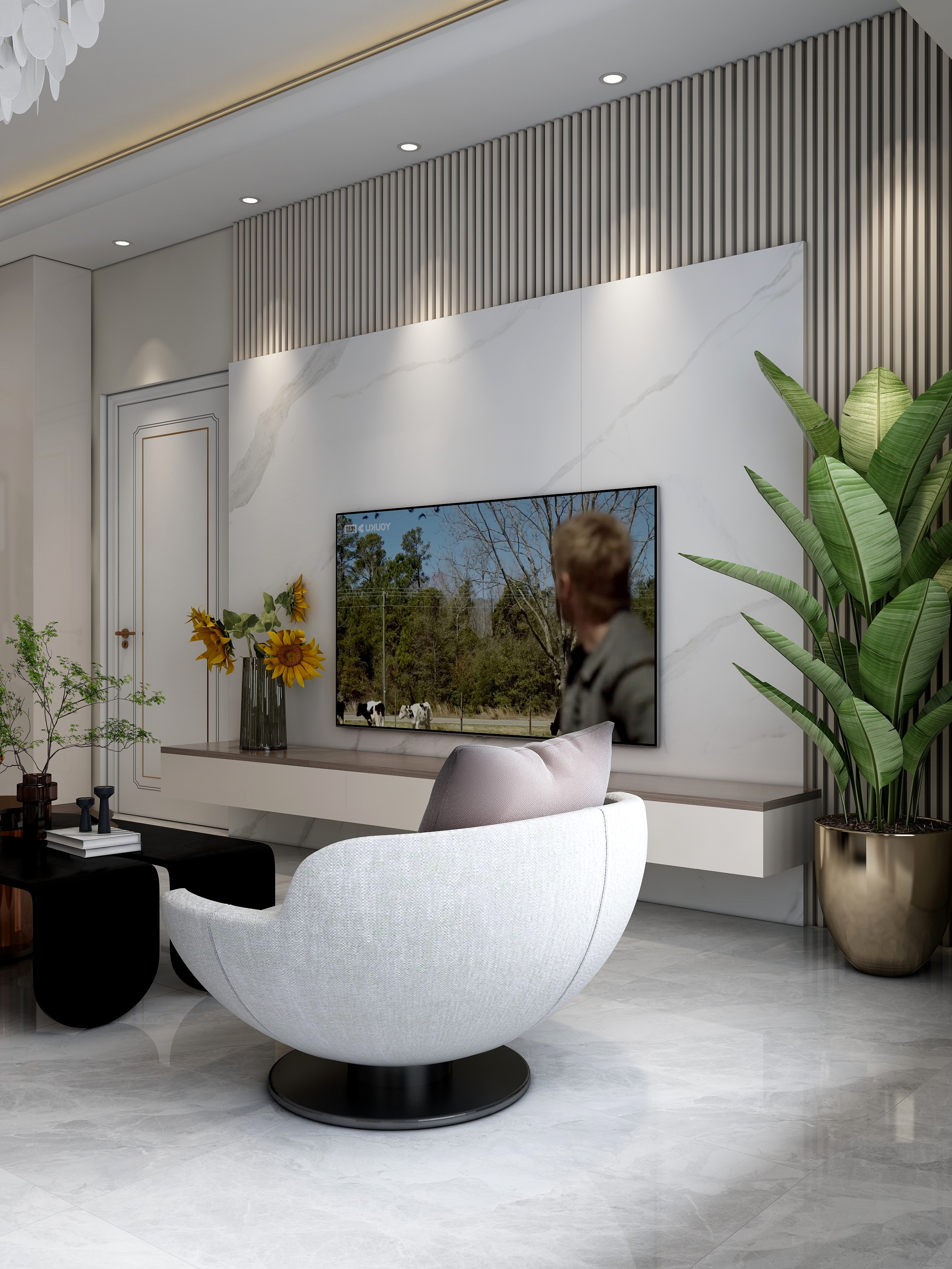 暗夜男爵-名仕社区133㎡4室-装修设计方案