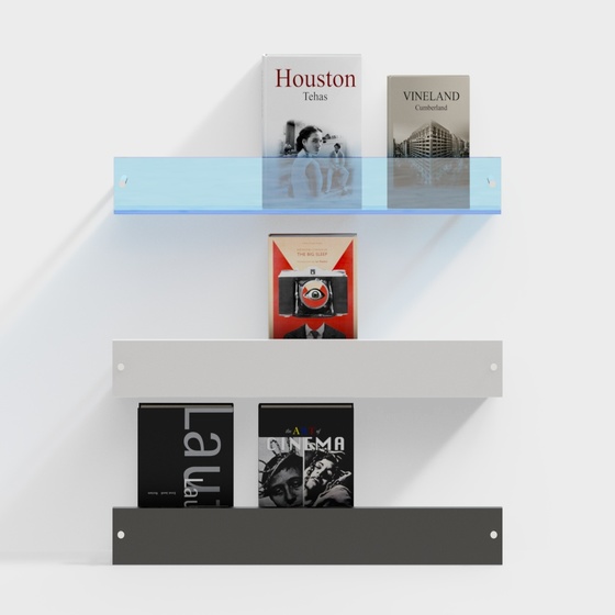 Zanette Modern Bookshelf