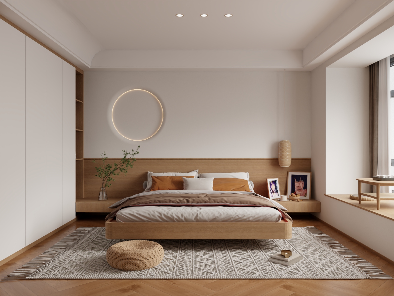 陈军-0425-飘窗卧室-装修设计方案