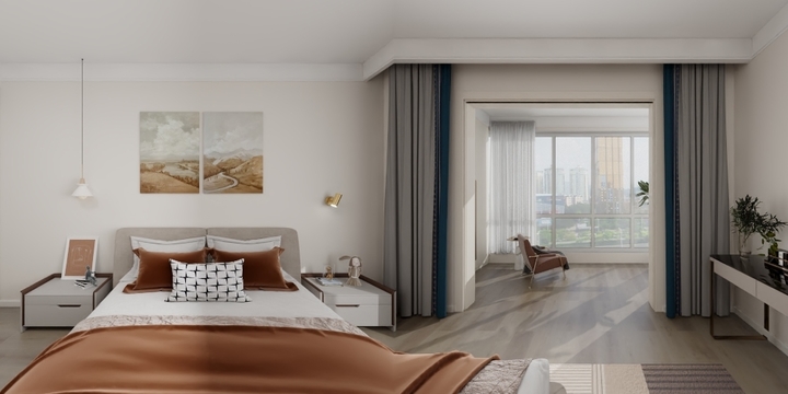 设计师曾铮-城市天地-装修设计方案