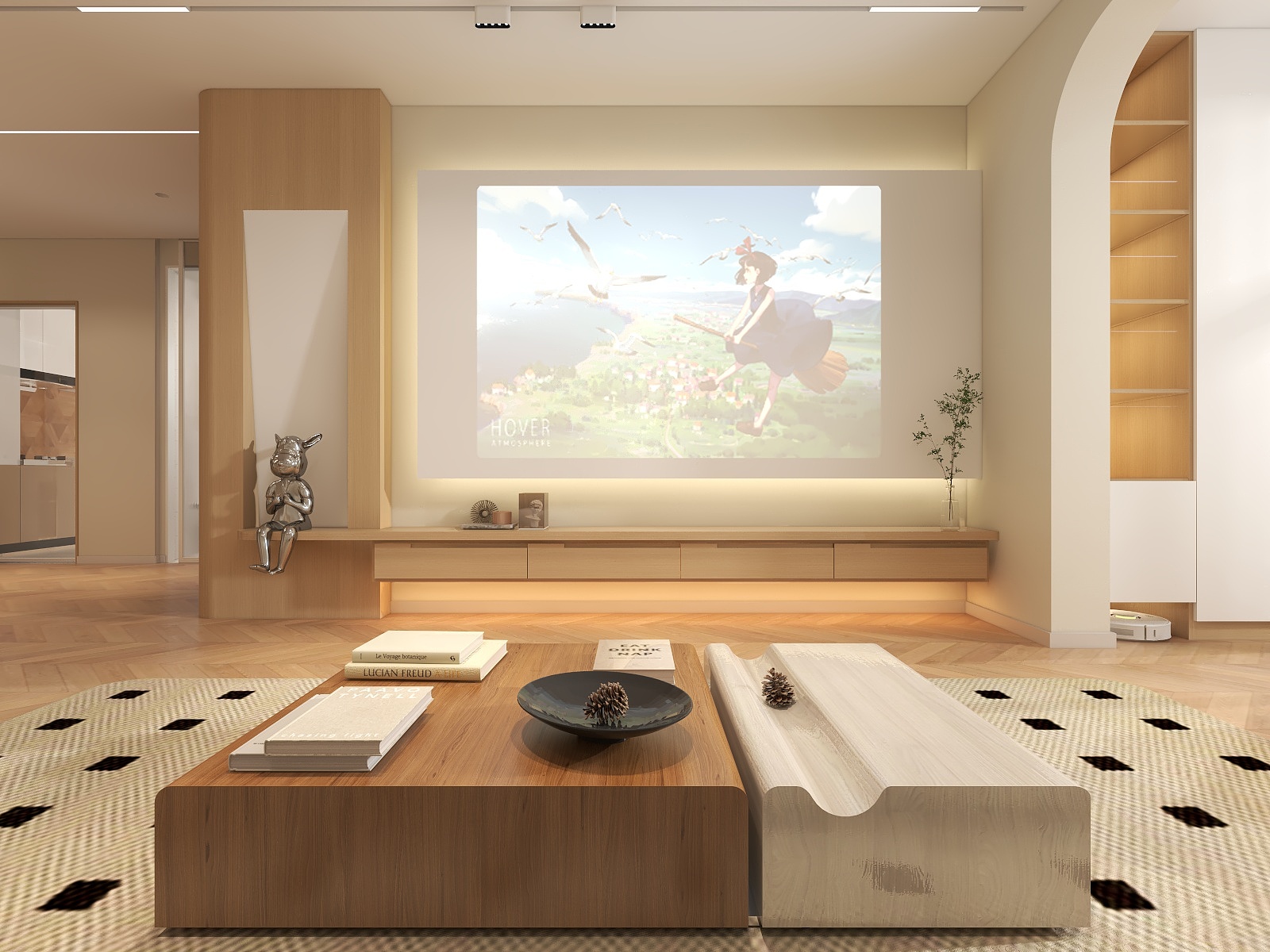 林连杰-东方名苑原木90㎡2室-装修设计方案