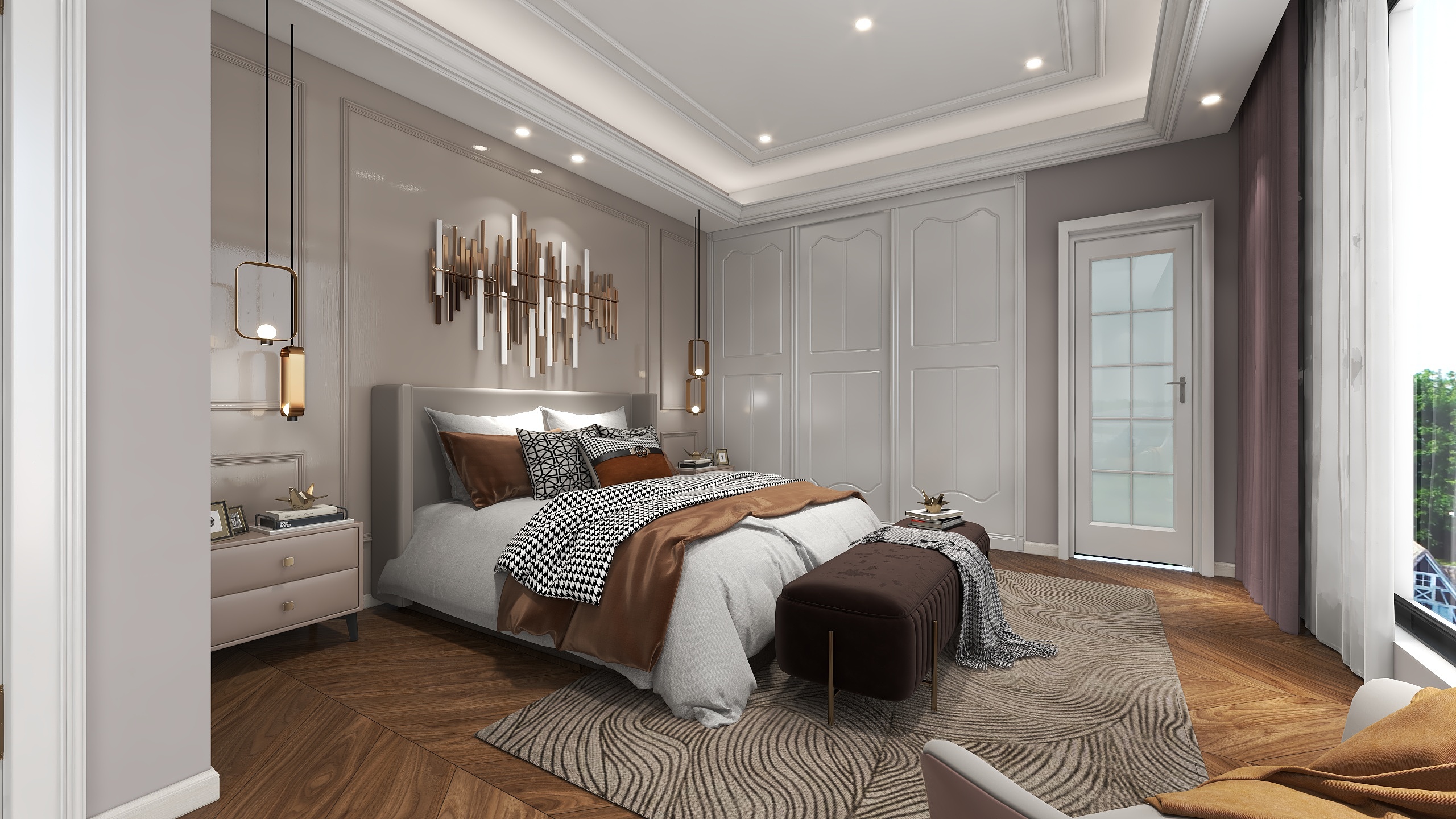 肖鹏-锦江阁向总二层-装修设计方案