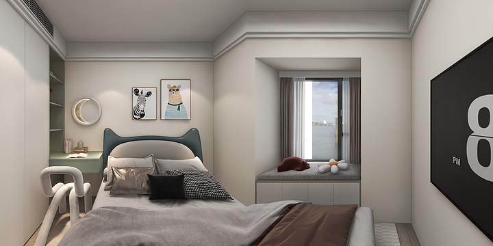 Rowe十三-新力鼎新悦海湾2-1101-装修设计方案