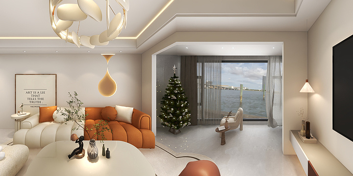 Rowe十三-新力鼎新悦海湾1-305-装修设计方案