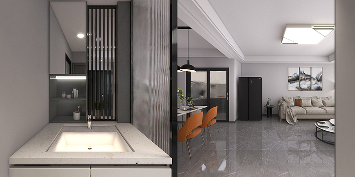 鼎亿装饰刘远宏-中盈样板间-副本-装修设计方案