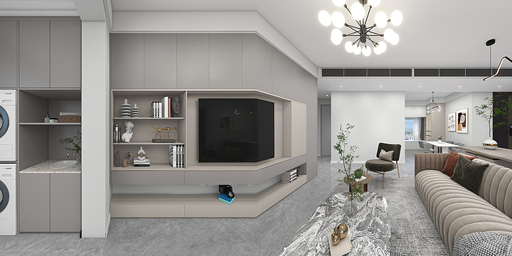 Theeway-现代全屋-装修设计方案