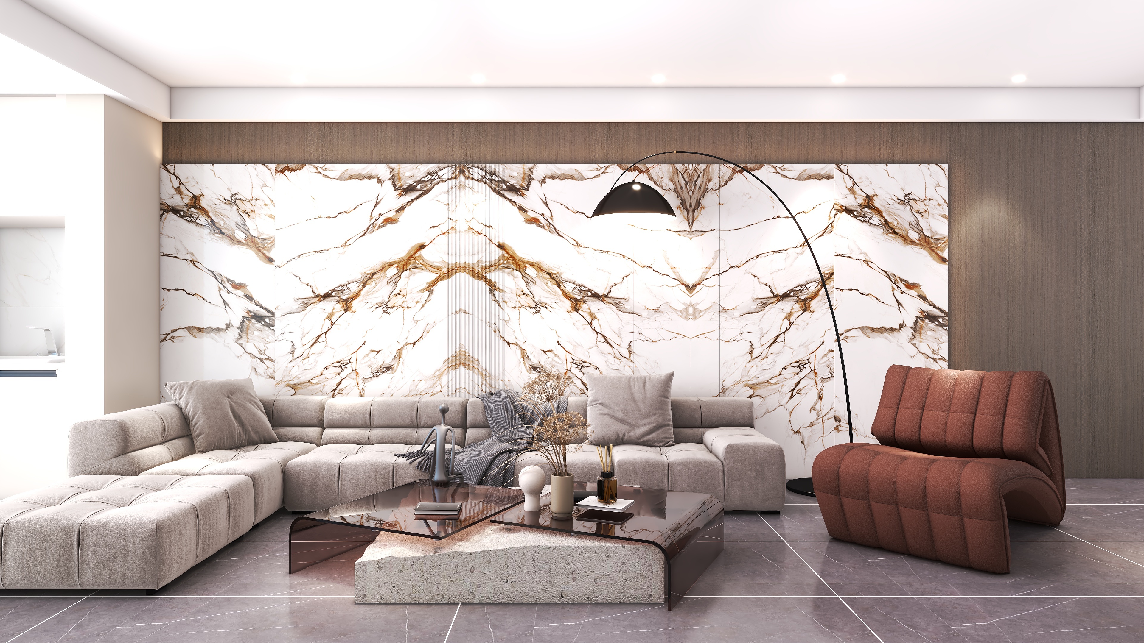 红尘往事如烟-134㎡3室-装修设计方案