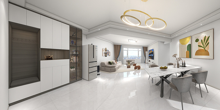 设计师徐十八-金品一号-装修设计方案