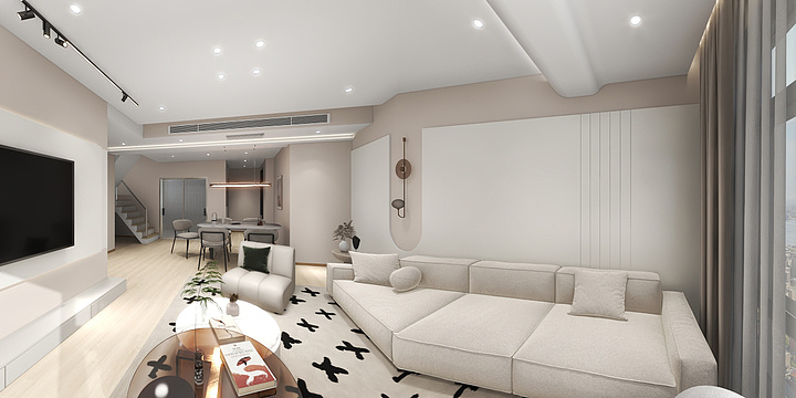 设计表现曾敏-翡丽山二期12-2-801 - 副本-装修设计方案