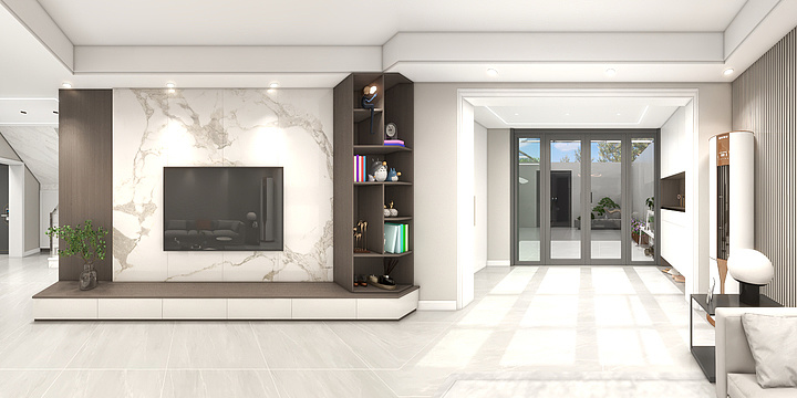 宿迁品诺装饰设计-朱海人家二层-装修设计方案