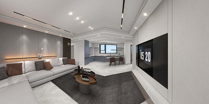 A浪谷博Sir-融创宸阅和鸣99-装修设计方案