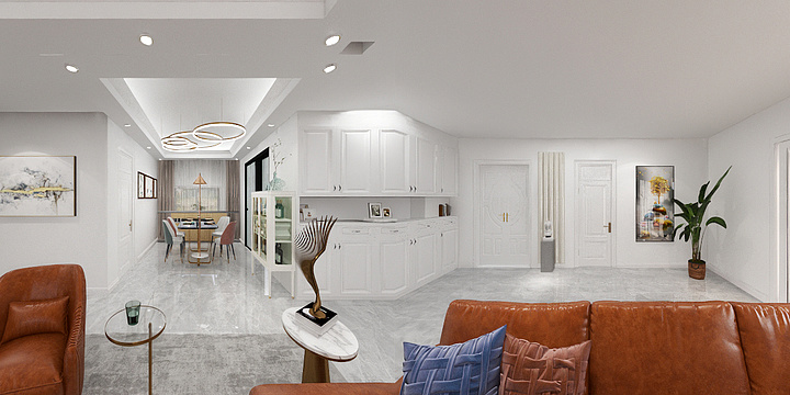 知与拙-125㎡3室-装修设计方案