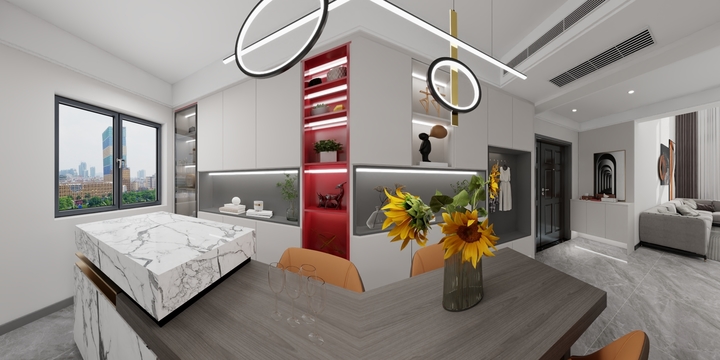 景一博-金海湾188㎡复式-装修设计方案