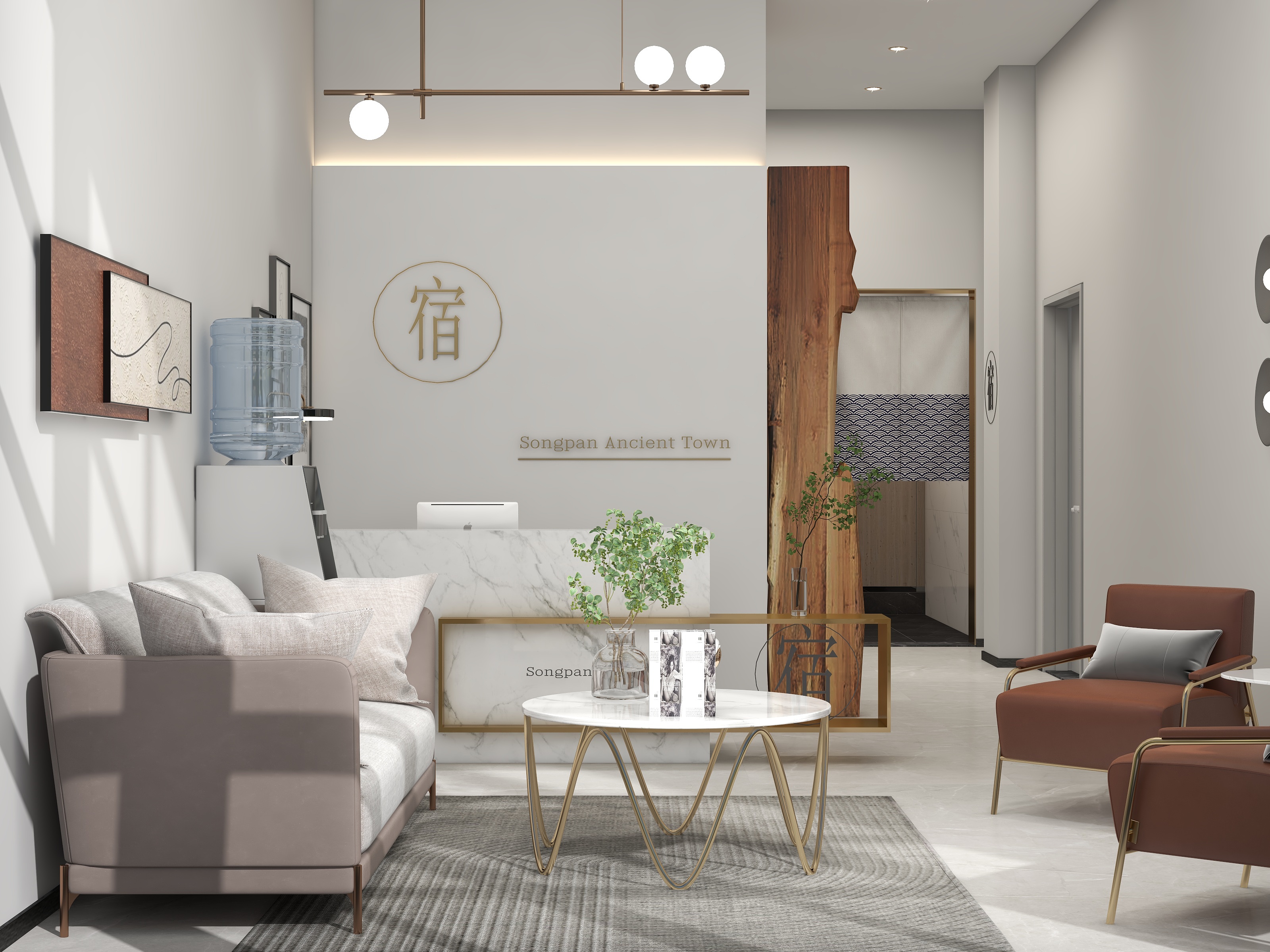 子粲-阿坝州松潘县自建酒店-装修设计方案