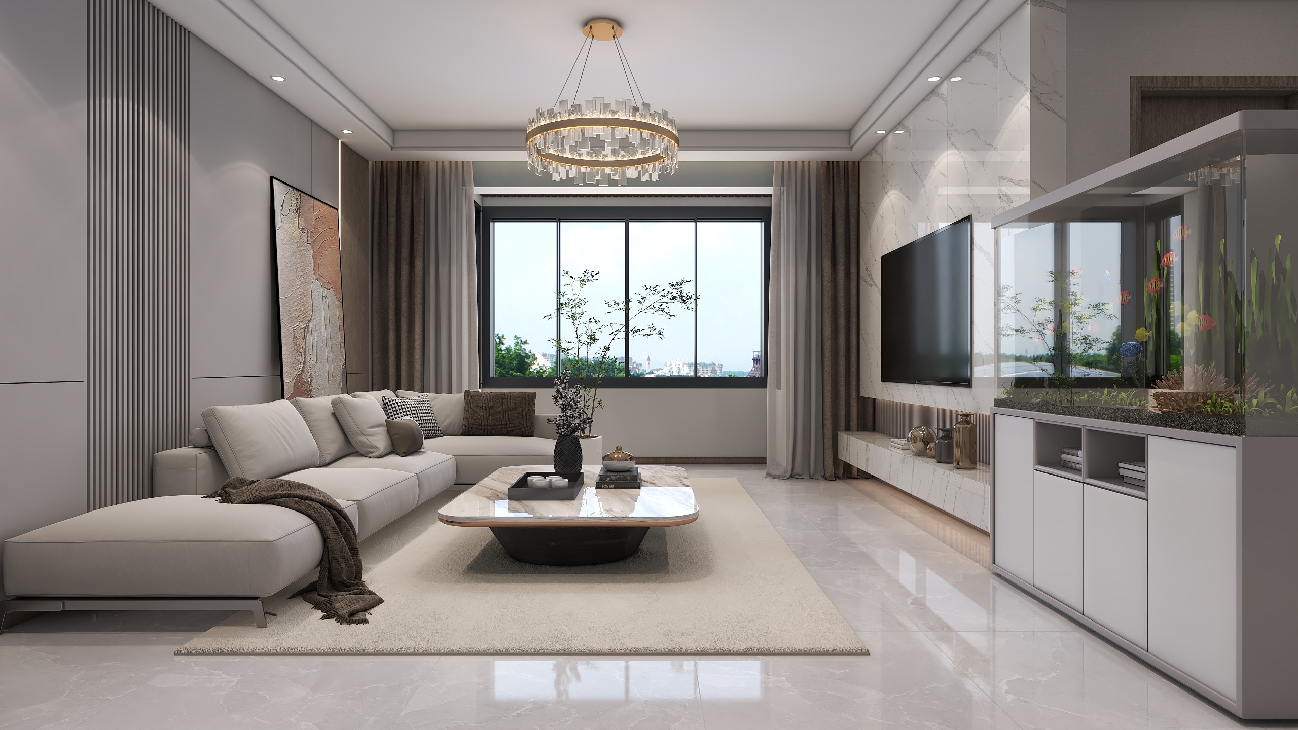 Designer00LX-110㎡3室-装修设计方案