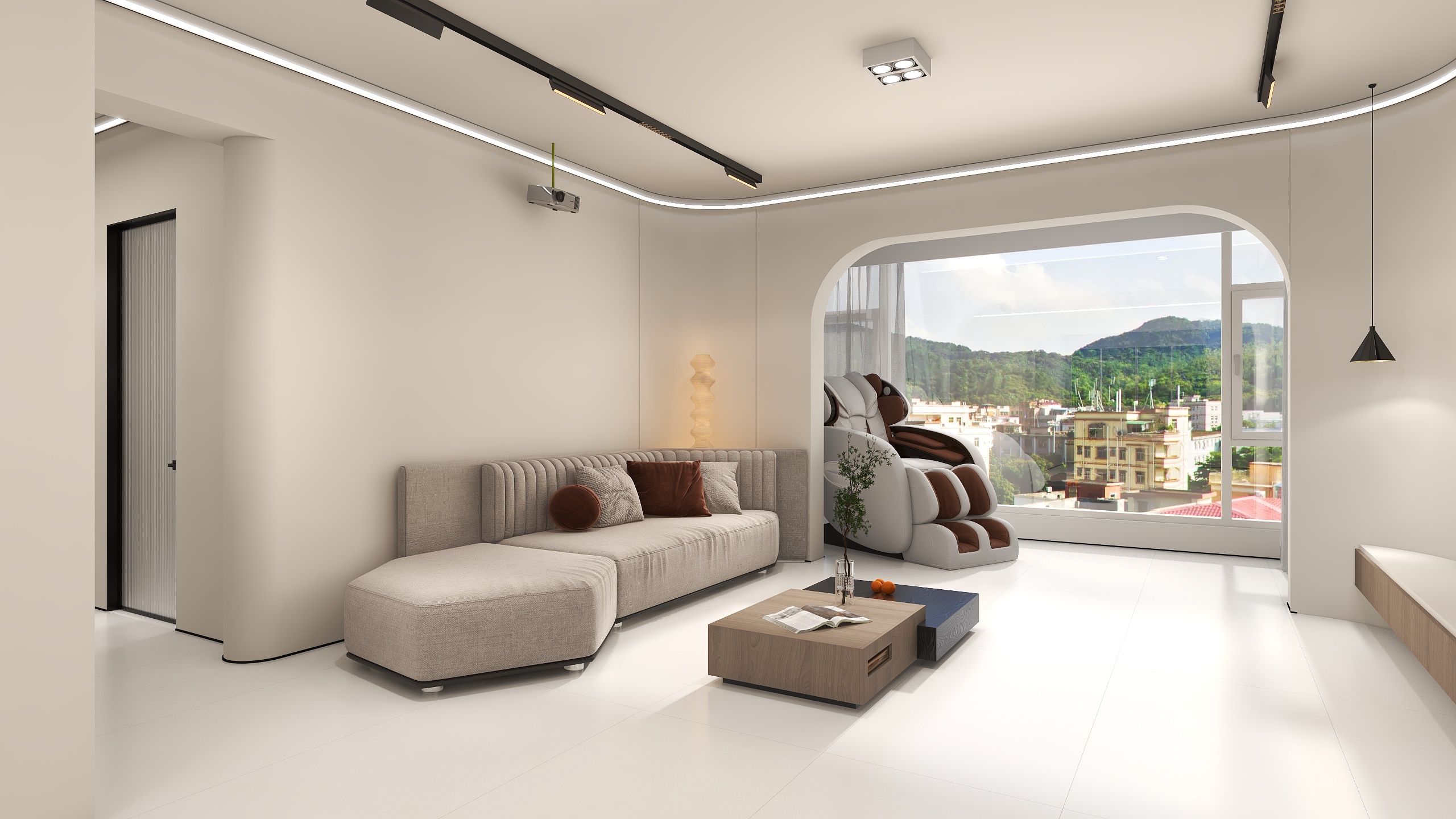 设计师1朱工-127㎡3室装修效果图