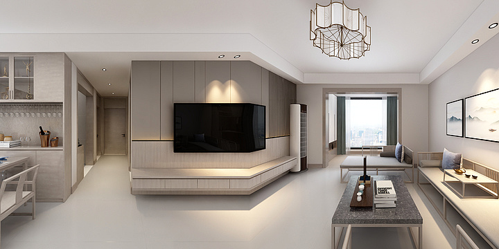 成都青超室内设计有限公司-崇州杨哥效果图-装修设计方案