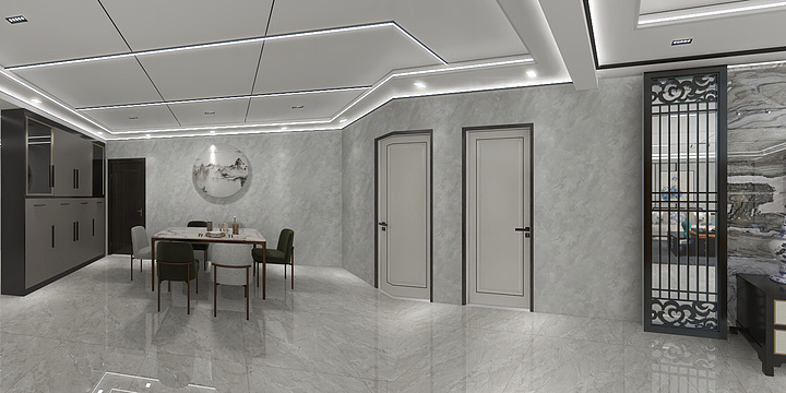 欧派健康整装全屋定制-二楼-装修设计方案