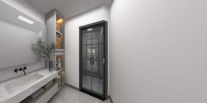 中恒-李金龙-羊村117-轻奢混搭风-装修设计方案