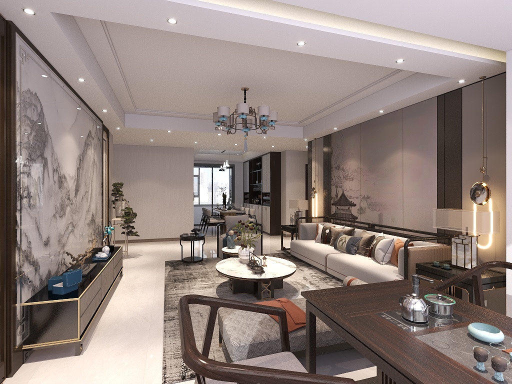 一栋设计-美景麓园9-2-702-装修设计方案