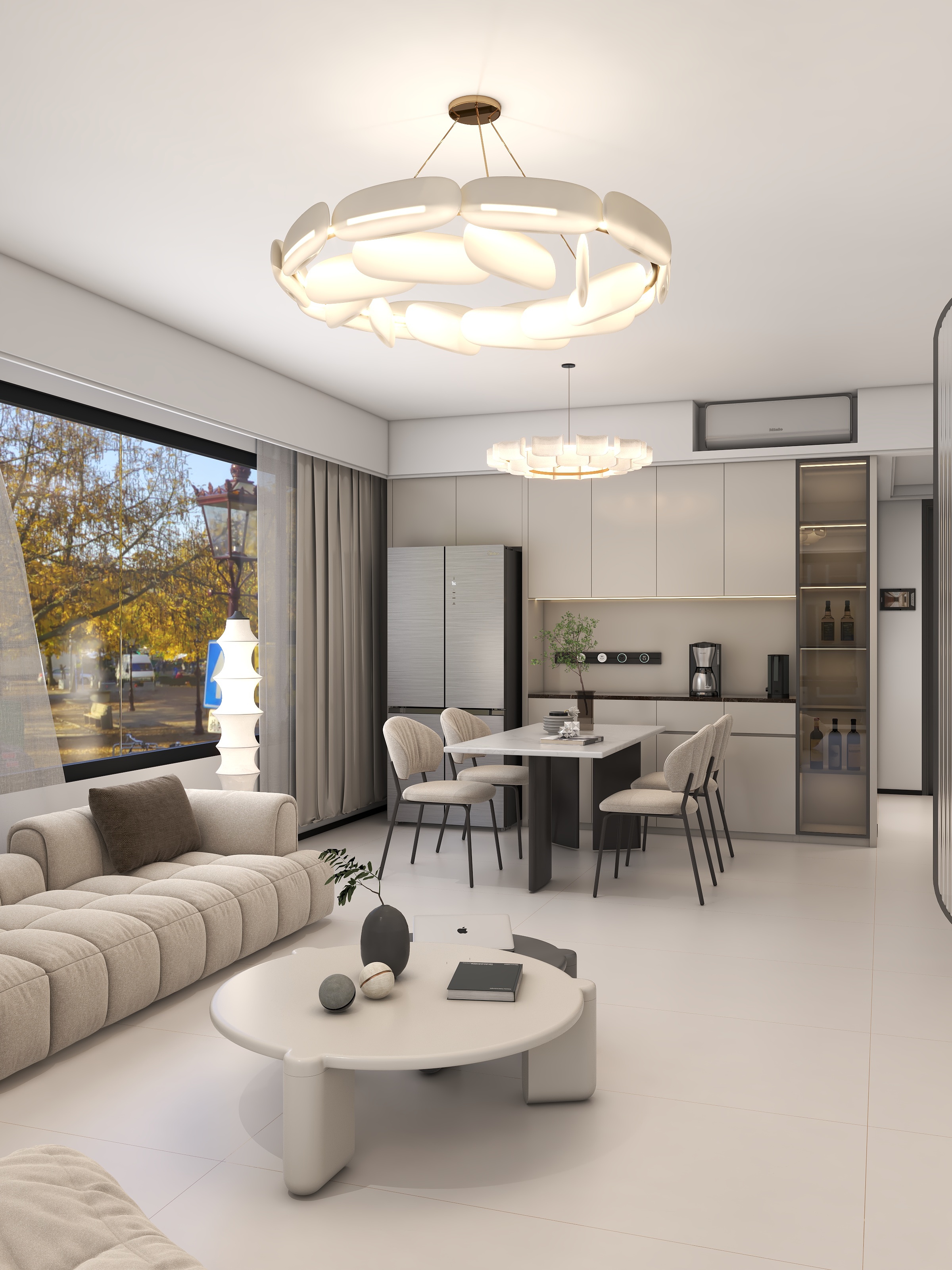 凯撒144-奶油风 悦水湾五期5栋96㎡-装修设计方案