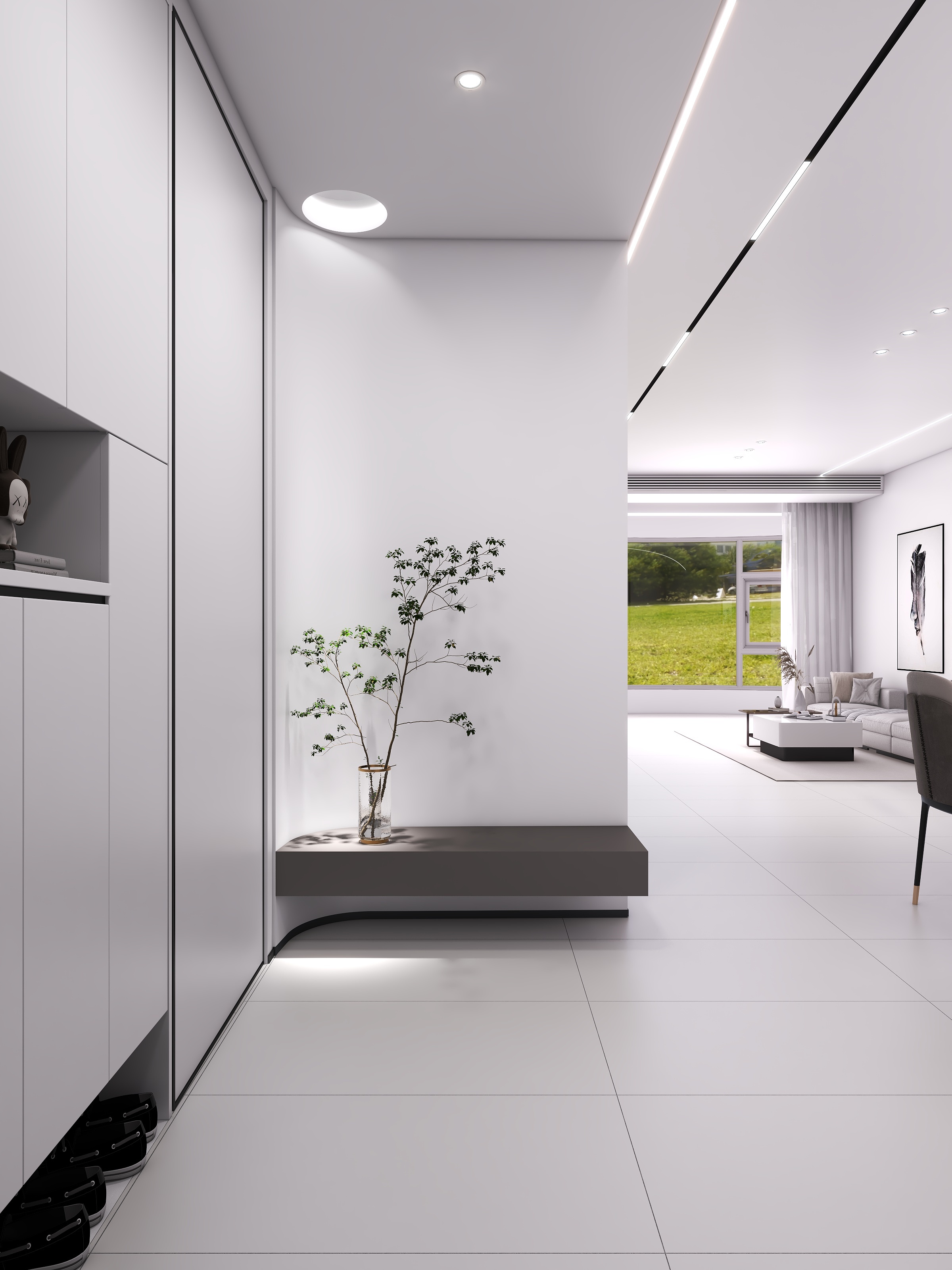 初作全案设计-大运花园119㎡2室-装修设计方案