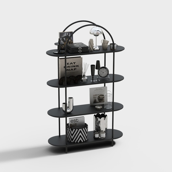 Bauhaus Decorative Shelf