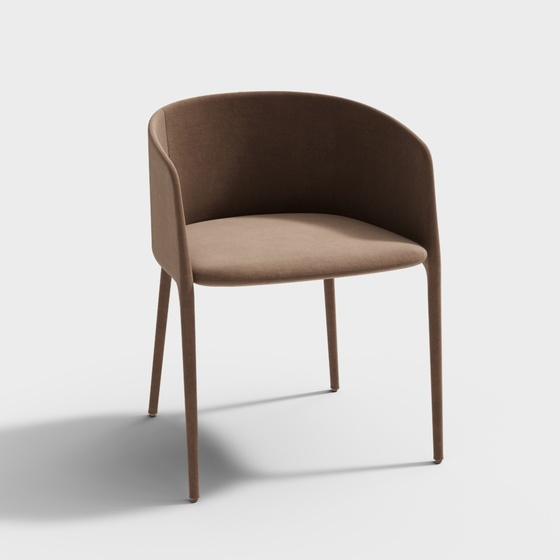 Modern Creamy Style Dining Chair