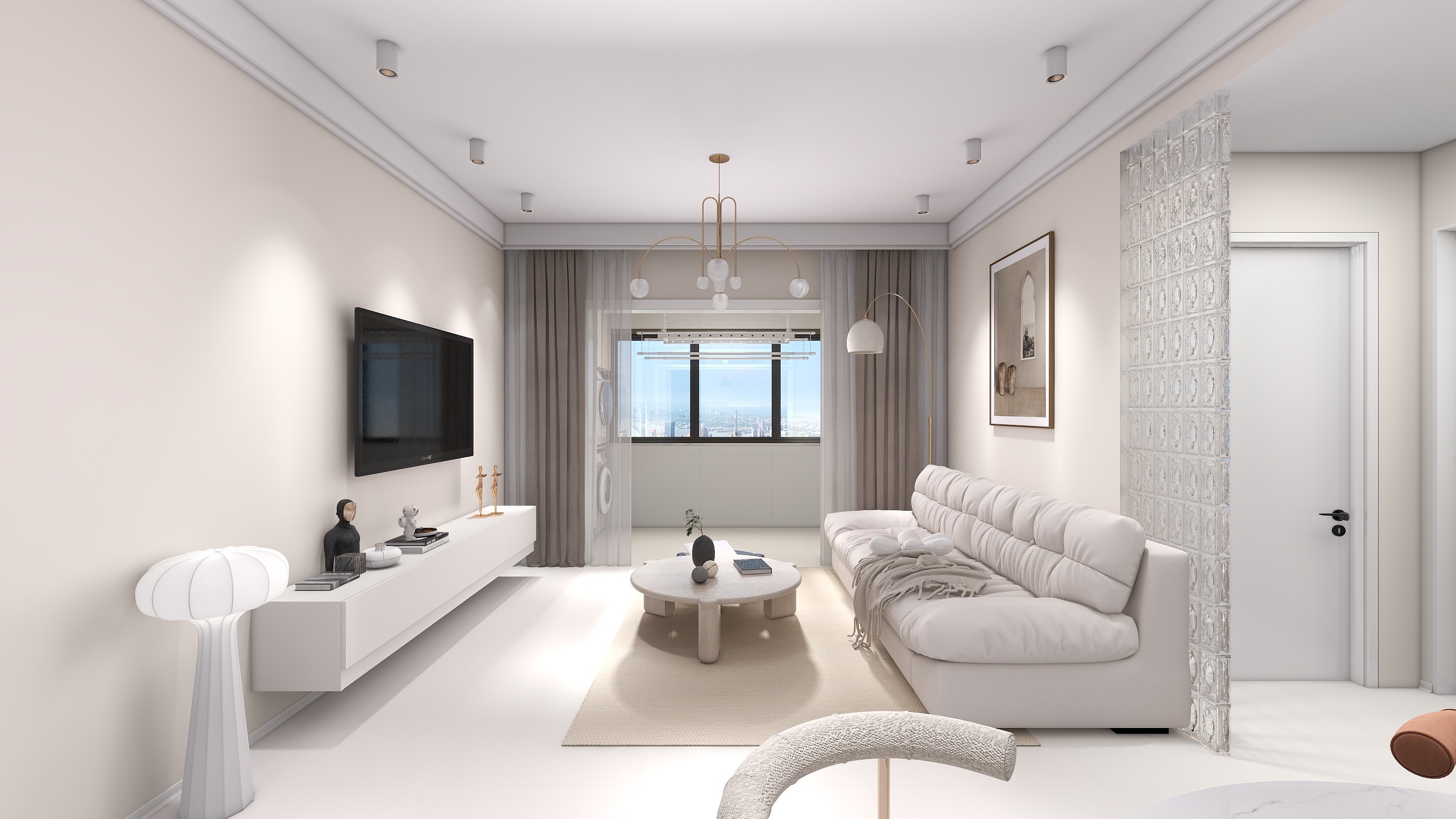 李斌-锦绣秦川3-1-803- 酷家乐-装修设计方案